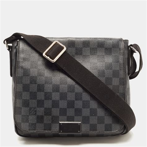 lv district graphite pm|Louis Vuitton District PM Messenger Bag Damier Graphite Black.